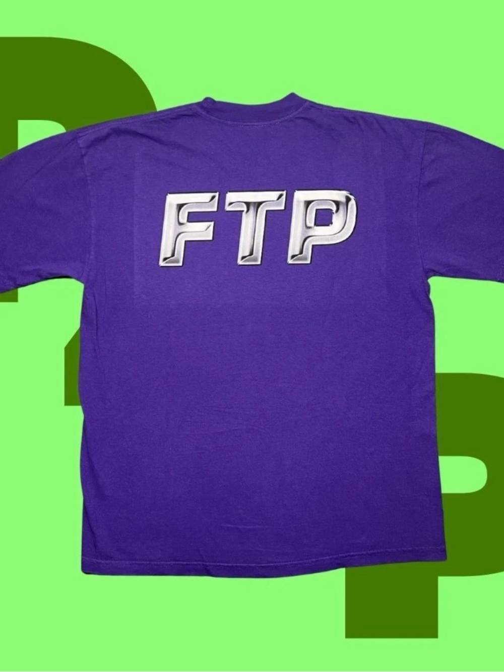 FTP Chrome Logo Tee (Large)